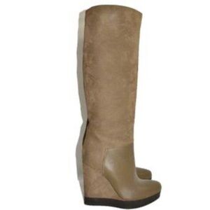 Vince Tan Heeled Boots